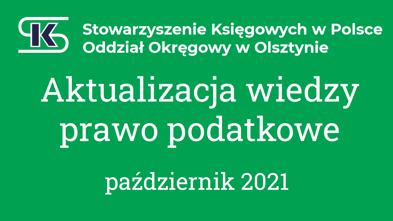 Kursy i szkolenia dla księgowych - SKwP Olsztyn