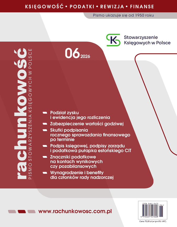 Rachunkowość 6/2026