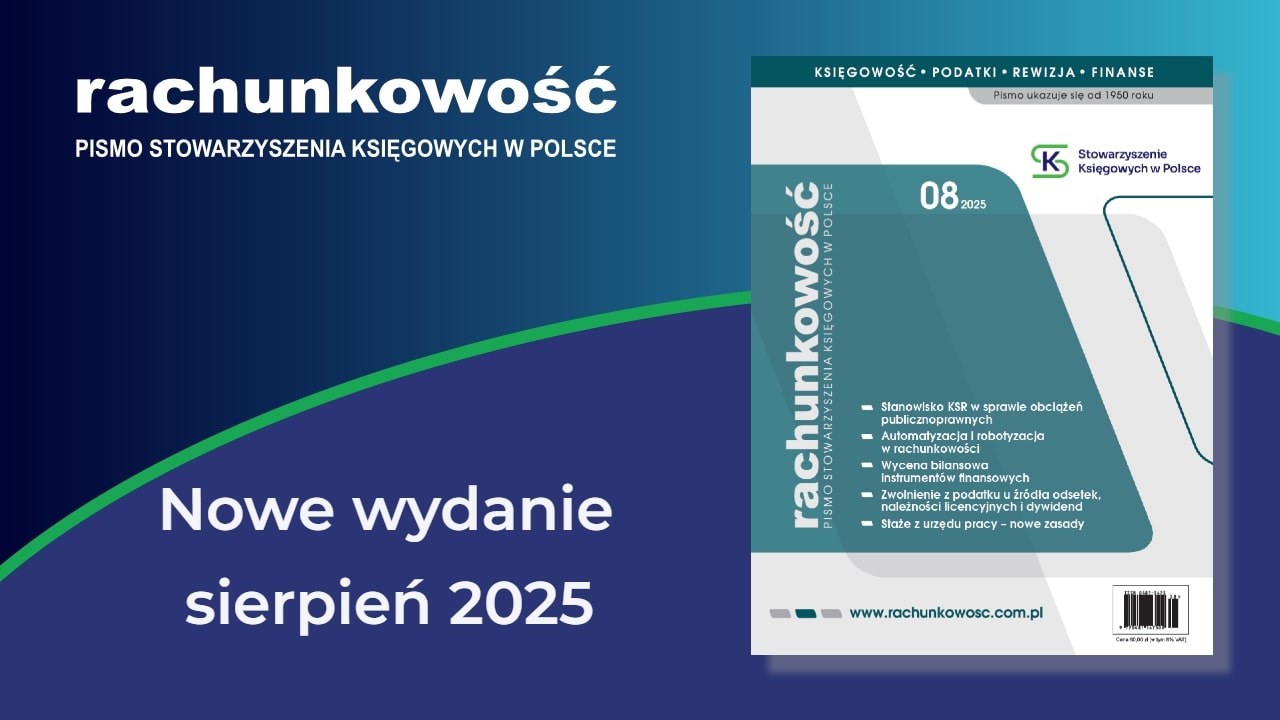 Rachunkowość 8/2025