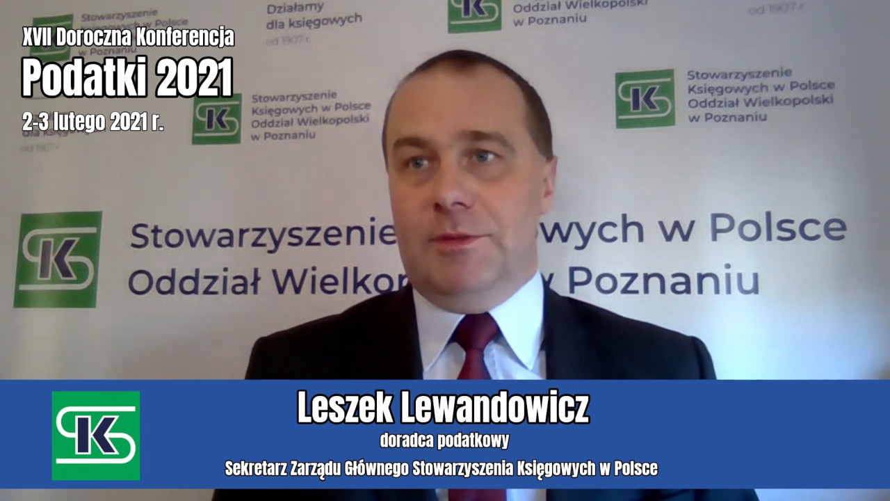 Podatki 2021 - Leszek Lewandowicz