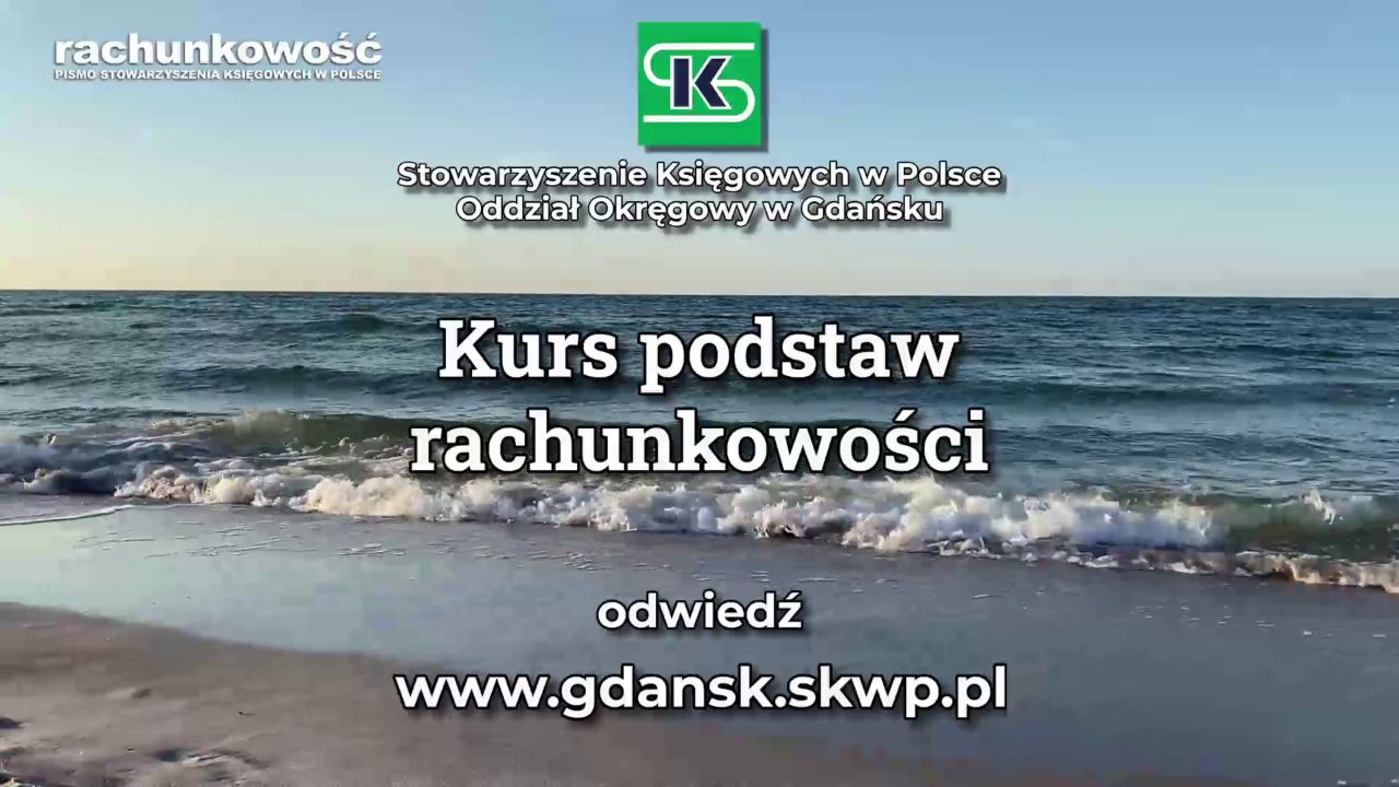 Podstawy rachunkowości - kurs październik 2021 - SKwP Gdańsk